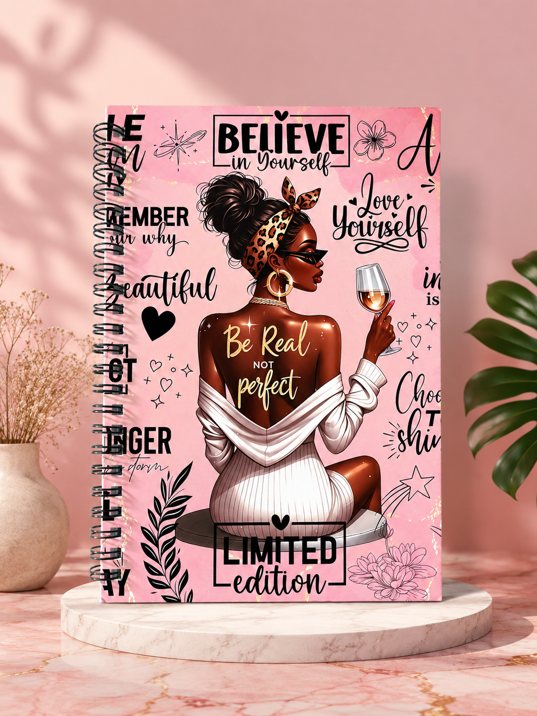 Be Real Not Perfect – Limited Edition Motivational Journal