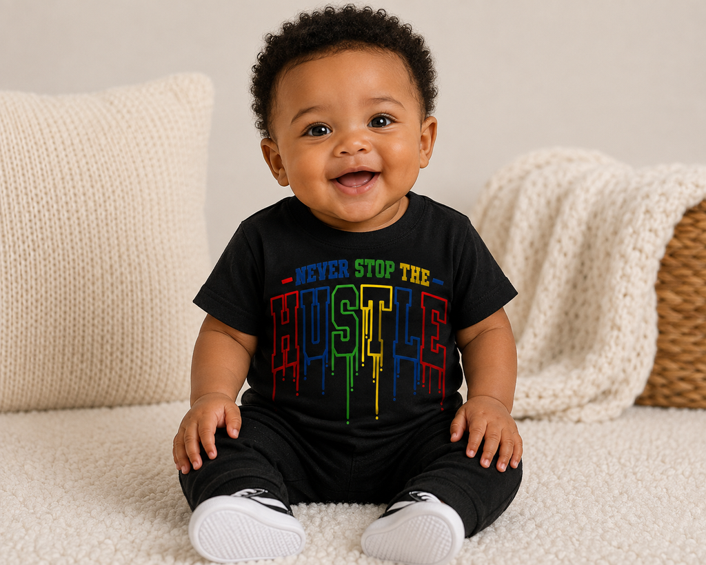 Never Stop the Hustle Graphic Tee