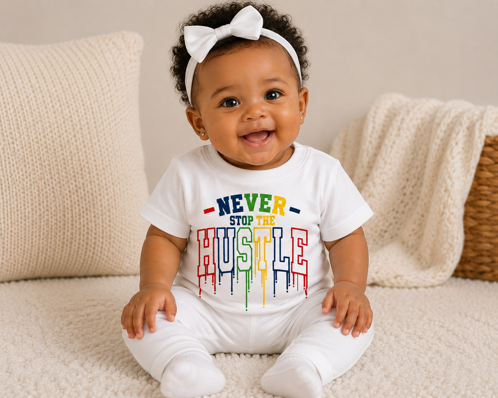 Never Stop the Hustle Graphic Tee