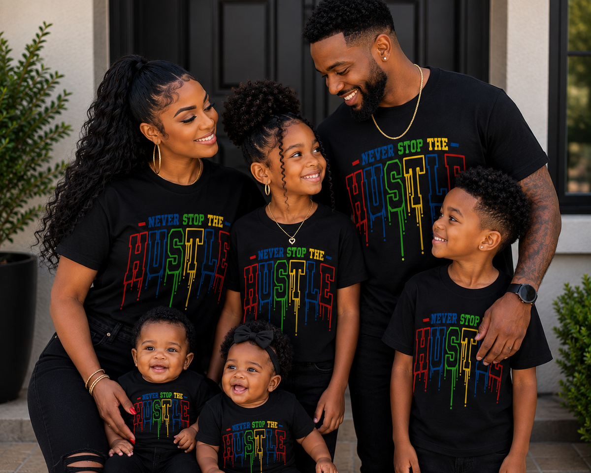 Never Stop the Hustle Graphic Tee