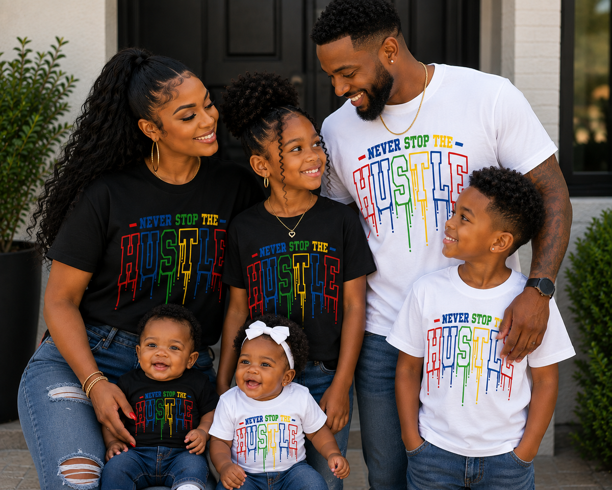 Never Stop the Hustle Graphic Tee